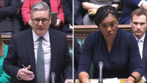 Keir Starmer and Kemi Badenoch